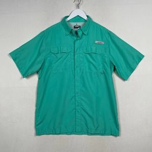 Habit Vented Fishing Hiking Short Sleeve Sun Blocking Protection 40+ UPF -Medium